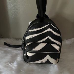 Coach Zebra Mini Charlie Backpack